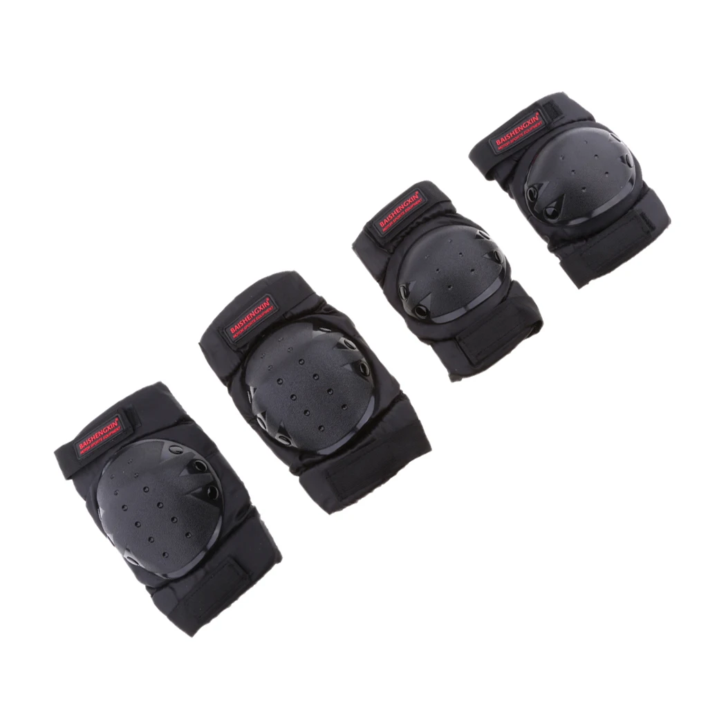 Motorcycle Motocross Protective Gear Set - Elbow and Knee Pads for Sports, Ska - £19.99 GBP