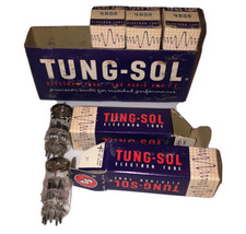 Tung-Sol #4BS8 Vintage Lot Of 5 Electronic Tubes - $23.08