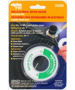 Non Electrical Repair SOLDER 50% TIN 50% LEAD 1/8&quot; 4 oz Alpha Fry 33505 - €15,51 EUR