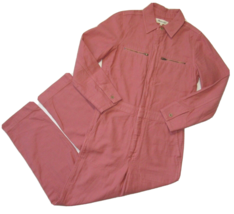 NWT Madewell Garment Dyed Zip Pocket Coverall in Rose Dust Pink Jumpsuit XS - £97.78 GBP