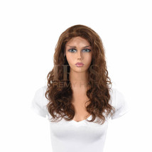 JK TRADING IRIS 100% REMY HUMAN HAIR 13&quot; X 4&quot; LACE FRONT WIG &quot;EUNICE 18 ... - $159.99