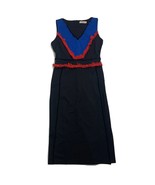 Kimilily Women Black Blue Red MIDI Shift Dress Career Work Size Medium - $144.94 MXN