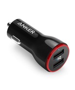 Anker 24W Dual USB Car Charger, PowerDrive 2 for iPhone Xs/XS Max/XR / X... - £21.62 GBP