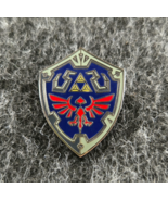 Zelda Hylian Shield Enamel Pin - Backpack Lapel Hat Bag Lanyard Nintendo... - $126.39 MXN
