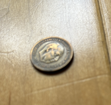 Circulated Franco Coin - Rare 1966 UNA Peseta Coin from Spain - $240.00