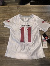 Houston Texans NFL Team Apparel Girls Jersey Mills 11 Size XS. V Neck NWT. G - $24.99
