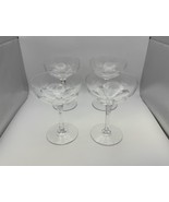 Set of 4 Baccarat France Crystal GENOVA 5 1/2&quot; Champagne / Sherbet Glasses - $4,104.14 MXN