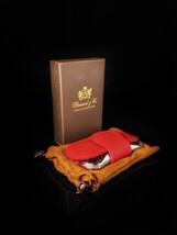 Brizard and Co Racing Red Leather V Cigar Cutter and carrying case New image 3