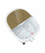 Foot Spa Bath Massager with 3-Angle Shower and Motorized Rollers-Coffee ... - €115,13 EUR