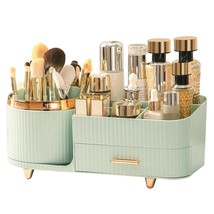 Makeup Organizer, Rotating Makeup Organizer For Counter With Drawer, Large Capac - $33.99