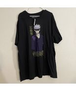 Jujutsu Kaisen Satoru Gojo Anime Crunchyroll T-Shirt Tee Black 3XL Boxlu... - €21,47 EUR