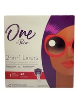 One by Poise 2 in 1 Liners Period Flow &amp; Bladder Leaks Long Length 50ct - $39.99