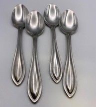 Wallace Stainless Steel American Tradition Set Of 4 X Teaspoons - £39.95 GBP