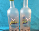 GREY GOOSE LA POIRE - 1 LITER - 2 EMPTY CLEAN BOTTLES - Pear Flavored Vodka - $22.95