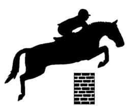 Jumper Horse &amp; Rider Equine Decal Black Silhouette Sticker - Not Waterproof - £3.99 GBP