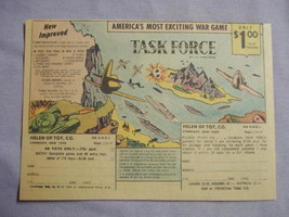 1964 Ad Task Force War Game Helen of Toy Co., Commack, N. Y. - £8.00 GBP