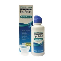 4 Pak Bausch &amp; Lomb Advanced Eye Relief Eye Wash Eye Irrigating Solution... - $419.15 MXN