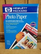 HP Photo Paper Satin Inkjet Heavyweight 8.5 x 11  20 Sheets  - $18.21