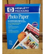 HP Photo Paper Satin Inkjet Heavyweight 8.5 x 11  20 Sheets  - £14.43 GBP