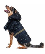 Fashion Pet Polka Dot Dog Raincoat Navy X-Large - £61.31 GBP