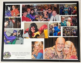 George Perez Collection Displayed in Perez Studio ~ Dragon Con Thank You Photo - £55.07 GBP