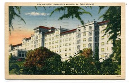 Bon Air Hotel Augusta Georgia 1945 postcard - £4.70 GBP