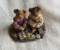 Jen and Michelle-Scrapbook Friends-Boyds Bears Bearstone #2277924 - £33.75 GBP