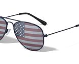 Dweebzilla Kids Youth USA American Flag Patriotic Classic Pilot Aviator ... - £9.91 GBP