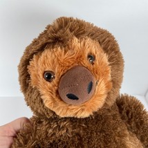 Build a Bear Brown Sloth Plush Stuffed Animal with Connecting Paws - £26.77 GBP