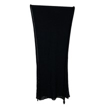 Liz Claiborne Scarf Wrap Black Crochet 78&quot; x 24&quot; New - £20.09 GBP