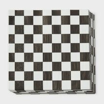 Spritz Checkered Print Lunch Napkin 30ct - Red Checkered Design - $45.99 MXN