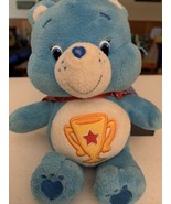 Care Bears Champ Bear With Star Cape  2016 Champion Trophy/ Preowned❤️ - €12,93 EUR