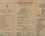 Mickey&#39;s Restaurant Menus Kentucky Fried Chicken &amp; 2 Ad Cards Zanesville... - $97.02