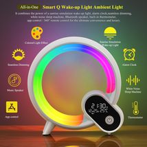 Creative Q Light Analog Sunrise Digital Display Alarm Clock Bluetooth Audio Inte - £19,905.71 GBP