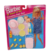 Vintage 1994 Mattel Barbie So Much To Do Country Fair Fun 100% Complete 67171 - £29.93 GBP