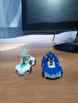 Sonic Racing Transformed Toy Cars Sonic and Silver - $18.40