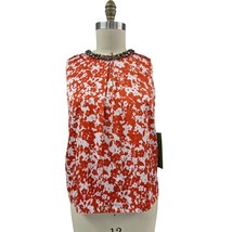NWT Jones New York Collection Sample Orange dress Tank  Rhinestone Colla... - $43.66