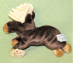 12&quot; Russ Moose Yomiko Classics Plush Stuffed Animal Hang Tag Brown Tan Soft Toy - £12.68 GBP