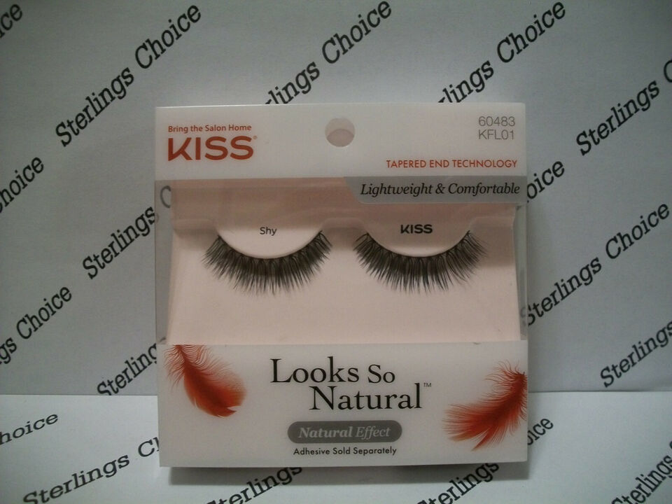Kiss Looks So Natural Eyelashes #60483 Shy - $7.91