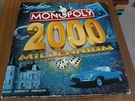 Vintage Monopoly 2000 Millennium Edition w/ Mods **USED** - £23.98 GBP