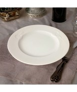 Classic Flair Mikasa Dinner Plate All White Calla Lily Replacement Singl... - £23.69 GBP