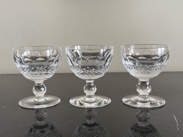 Waterford Crystal Colleen Liquor Cocktail Glasses 3 1/2&quot; High Set of 3 * - £61.44 GBP