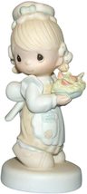 Precious Moments Figurine - pm e7157, There Is Joy In Serving Jesus - £10.32 GBP