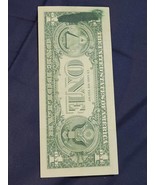 a U.S.D. CURRENCY SMEAR NOTE - $54.70 CAD