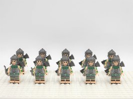 Ancient Roman Legion Archers Roman Soldiers 10pcs Minifigure Bricks Toys - £16.07 GBP