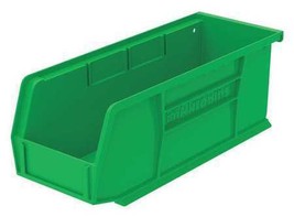 Akro-Mils 30224Green Hang &amp; Stack Storage Bin, Green, Plastic, 10 7/8 In... - £17.19 GBP