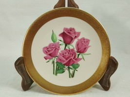 Heritage House &quot;Winsome&quot;  Rose Plate - Celebration of Love  /W COA CDB66 - £11.93 GBP