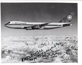 Photographs Air Canada Photograph -747 in Flight - $3.50