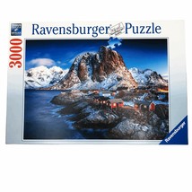 Ravensburger Jigsaw Puzzle Hamnoy Lofoten Norway 3000 Pc Mountains 170814 - £23.36 GBP