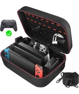 Switch Case For Nintendo Switch And Switch Oled Model, Portable Full Pro... - $35.99